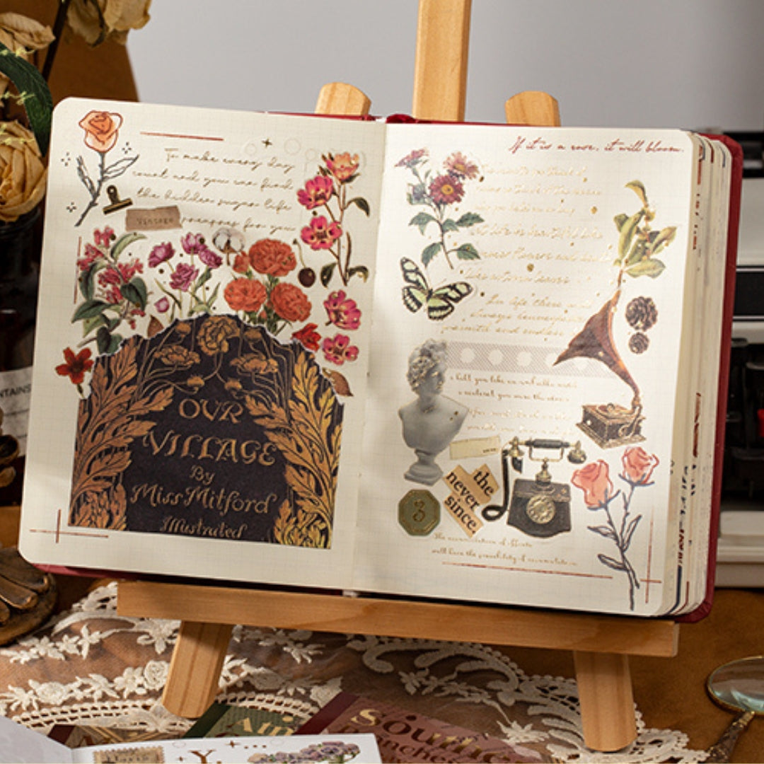 Memories of Autumn at Sunset Gold Foil Sticker Book (Set of 6)
