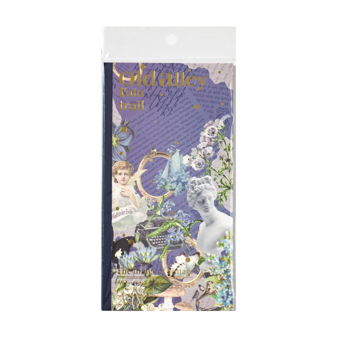Old Alley Rain Trail Gold Foil Sticker Book (Set of 6)