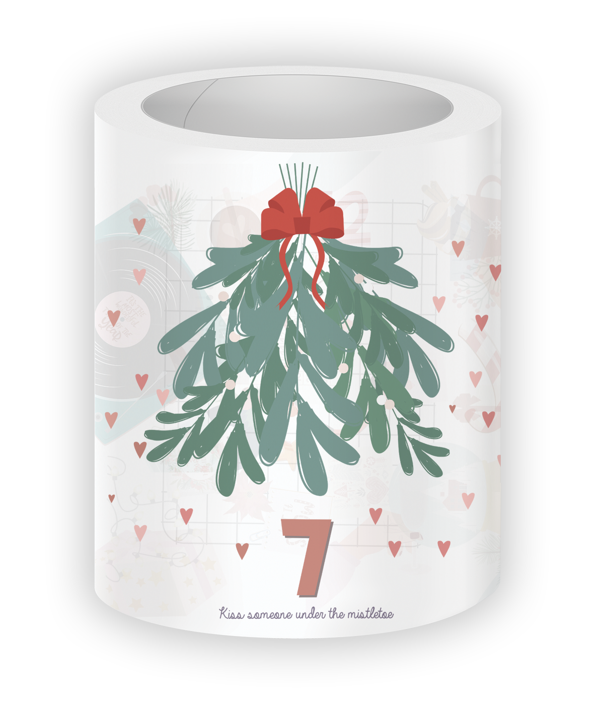 25 Days Until Christmas PET Tape (updated version 2.0) (Set of 6) Rongrong Wholesale