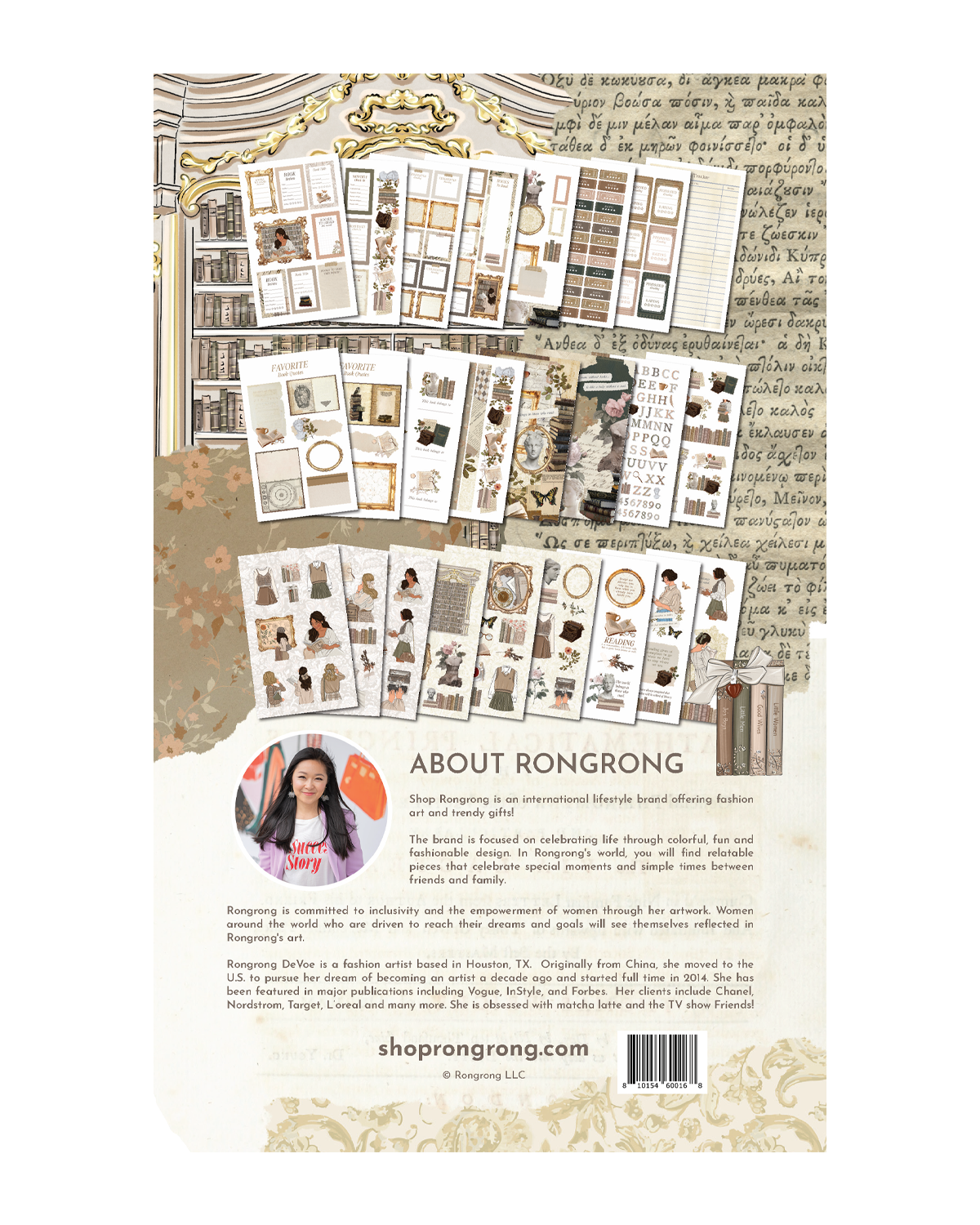 Bookworm Vol. 3 Sticker Book (Set of 6)
