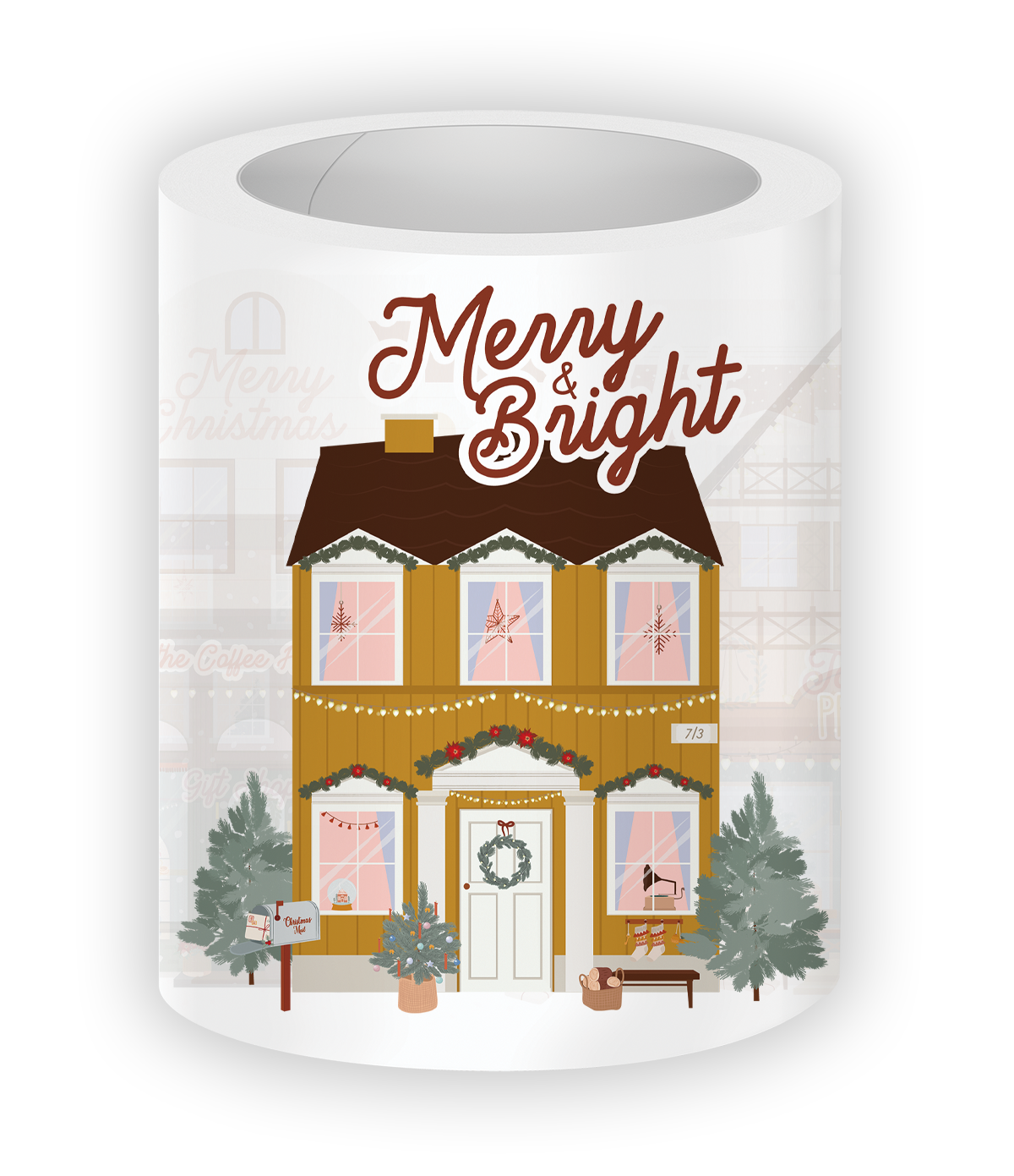 Christmas Houses PET Tape (updated version 2.0) (Set of 6)