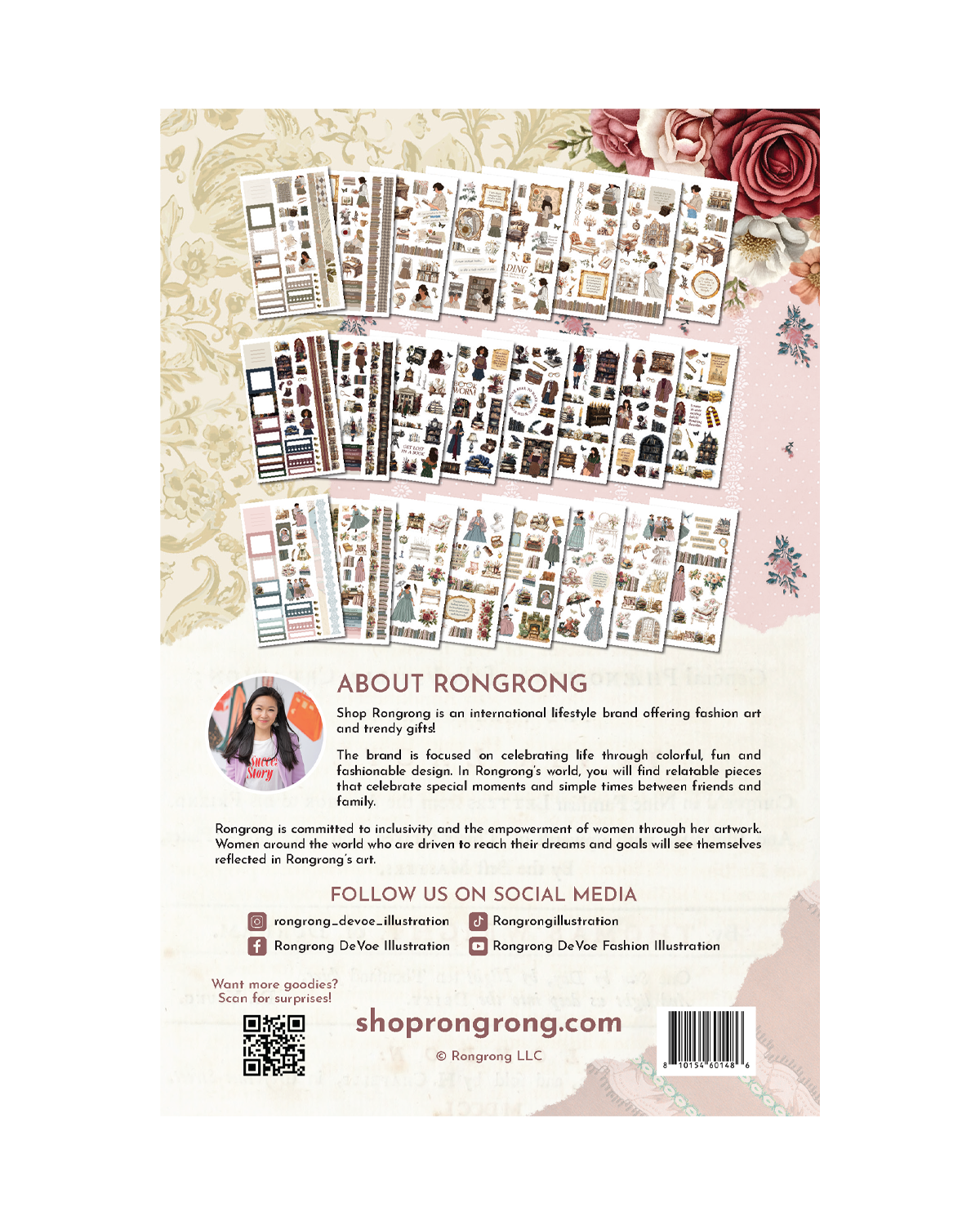 The Academia Collection Hobonichi Sticker Book (Set of 10)