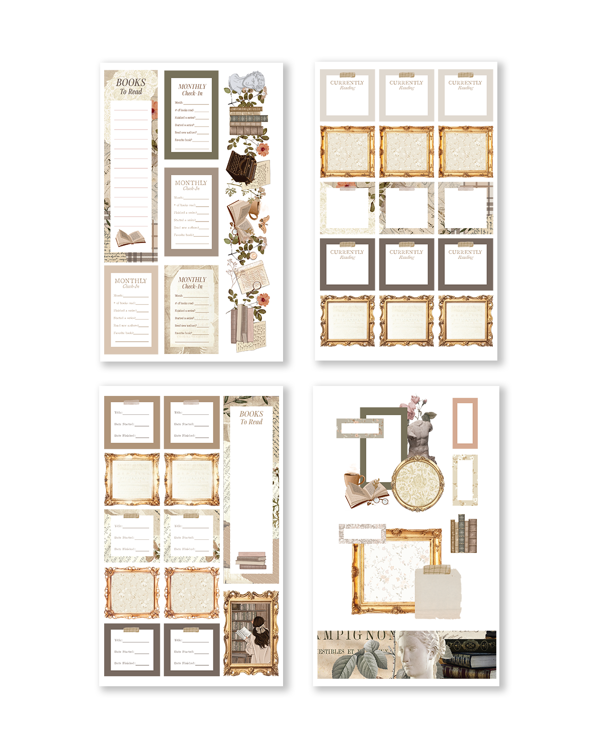 Bookworm Vol. 3 Sticker Book (Set of 6)