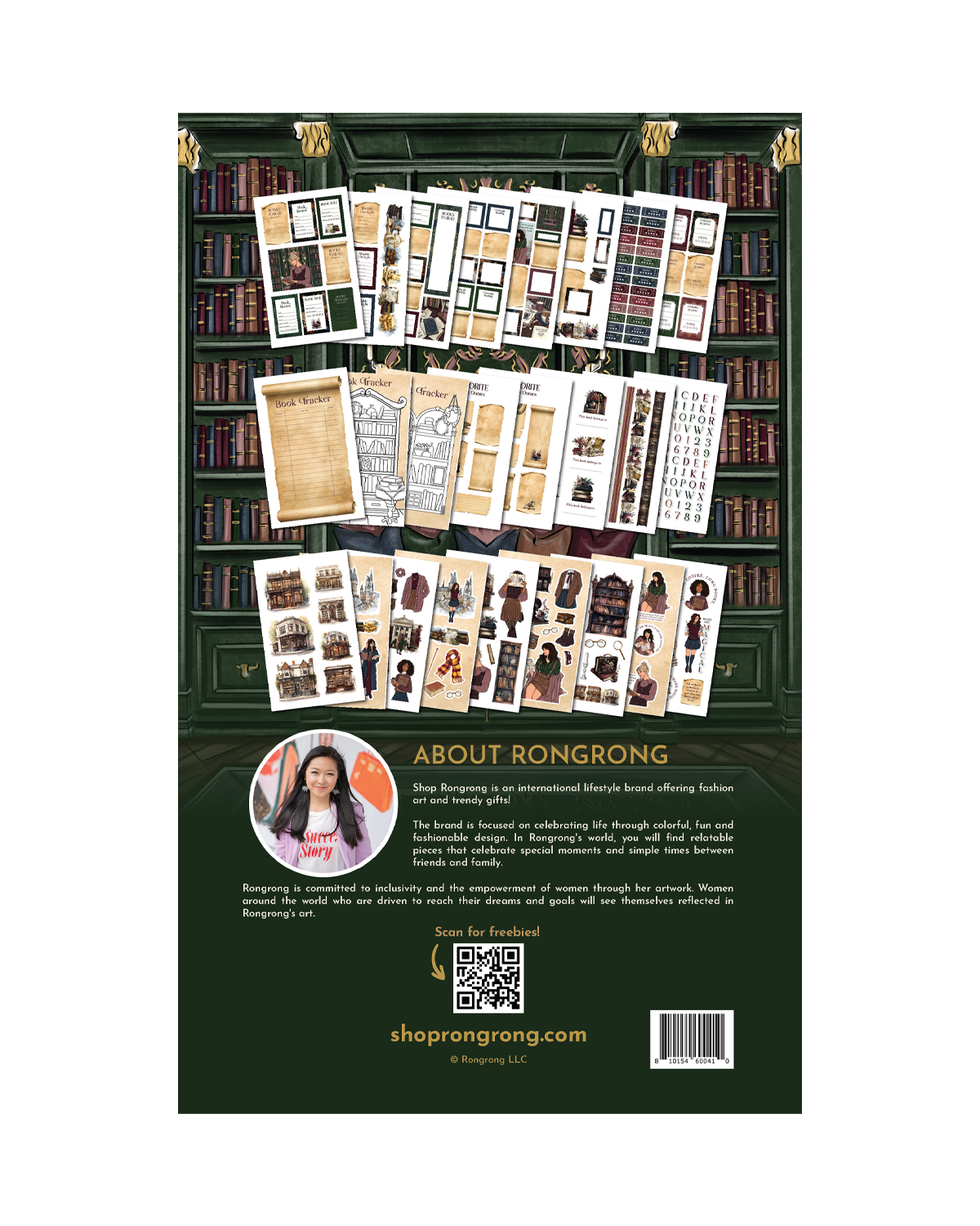 Bookworm Vol. 4 Sticker Book (Set of 6)