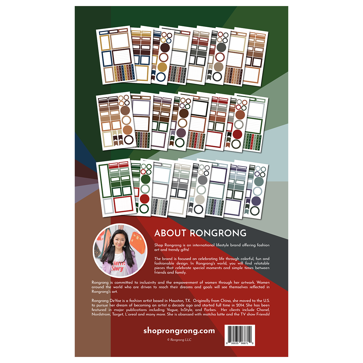 Autumn/Winter Functional Box Sticker Book (Set of 6)