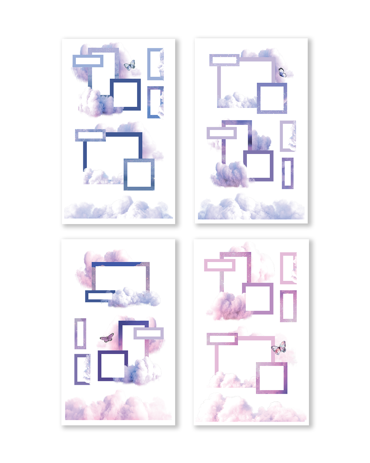 Midnights Aesthetic Sticker Book (Set of 6)