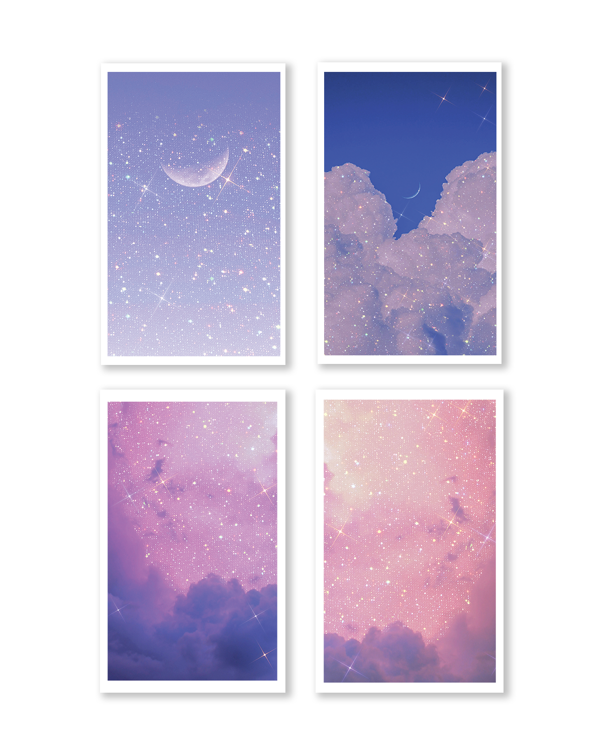 Midnights Aesthetic Sticker Book (Set of 6)