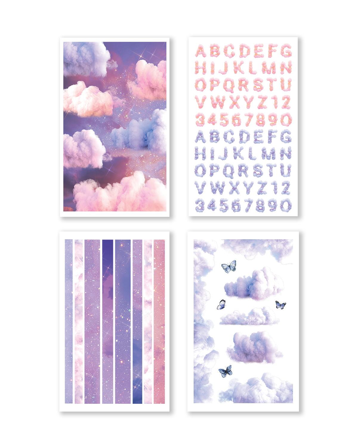 Midnights Aesthetic Sticker Book (Set of 6)