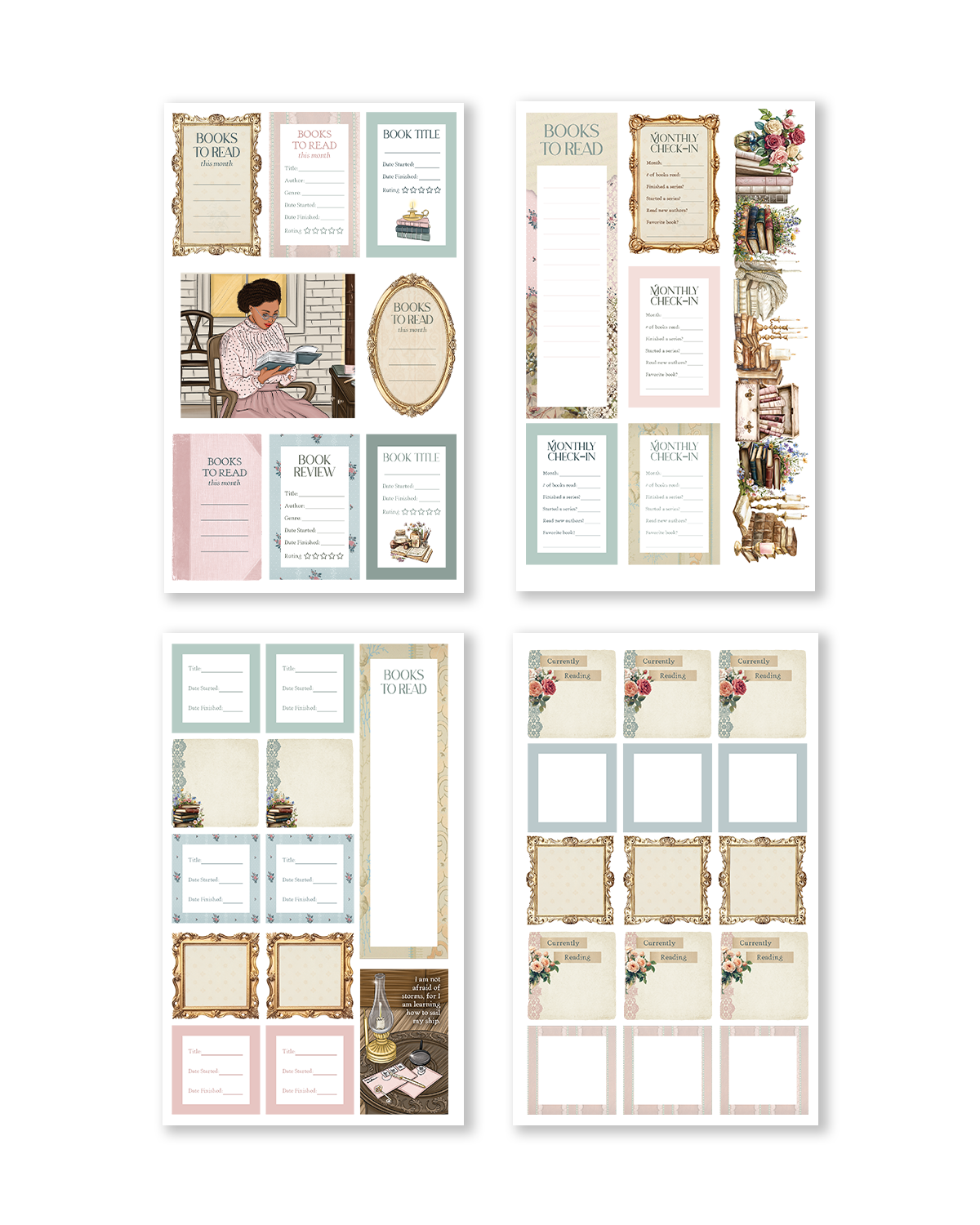 Bookworm Vol. 5 Sticker Book (Set of 6)