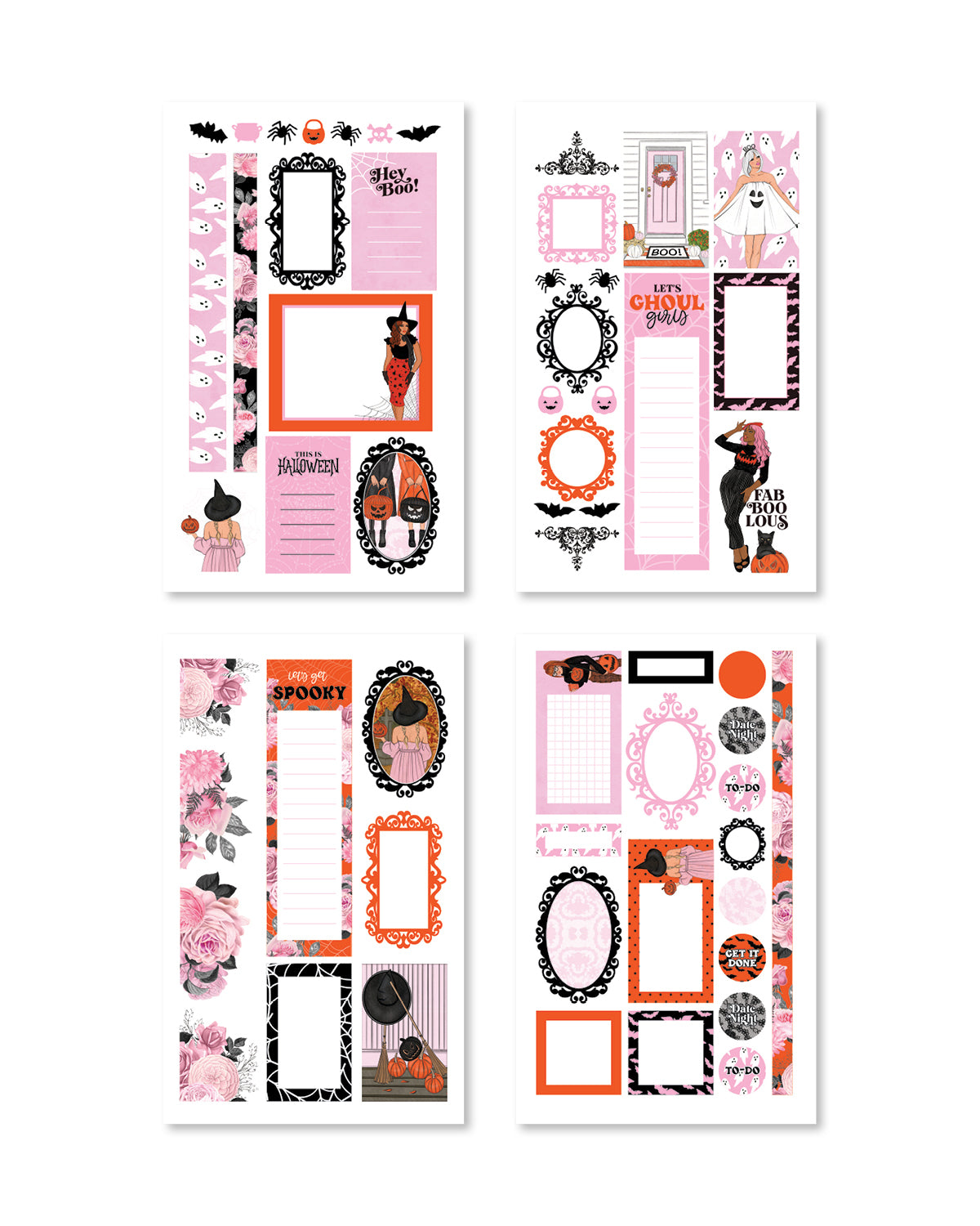 Hey Boo Sticker Book (Set of 6)