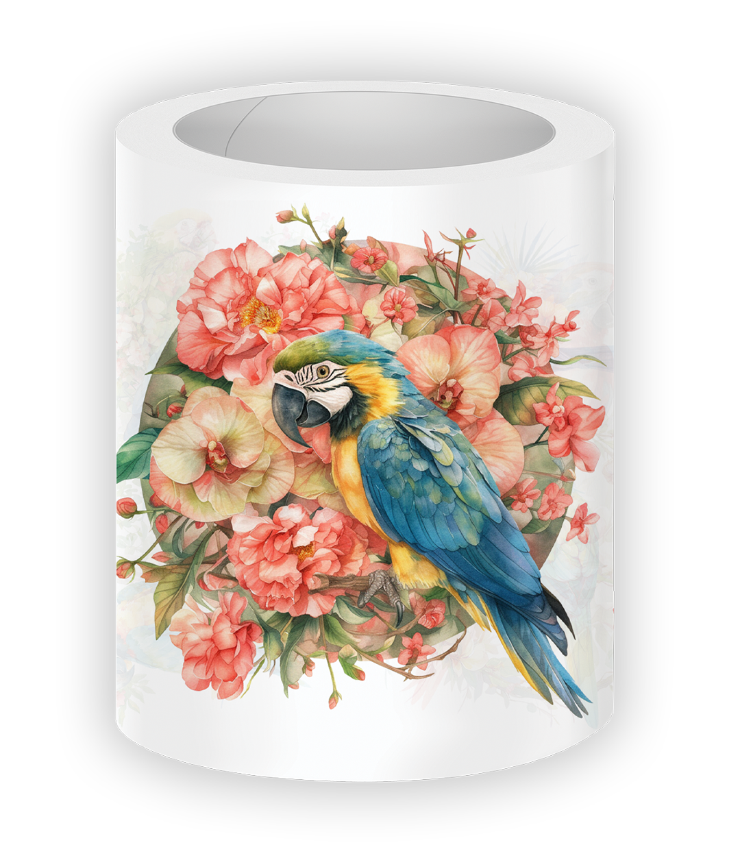 Vintage Parrot PET Tape (Set of 6)