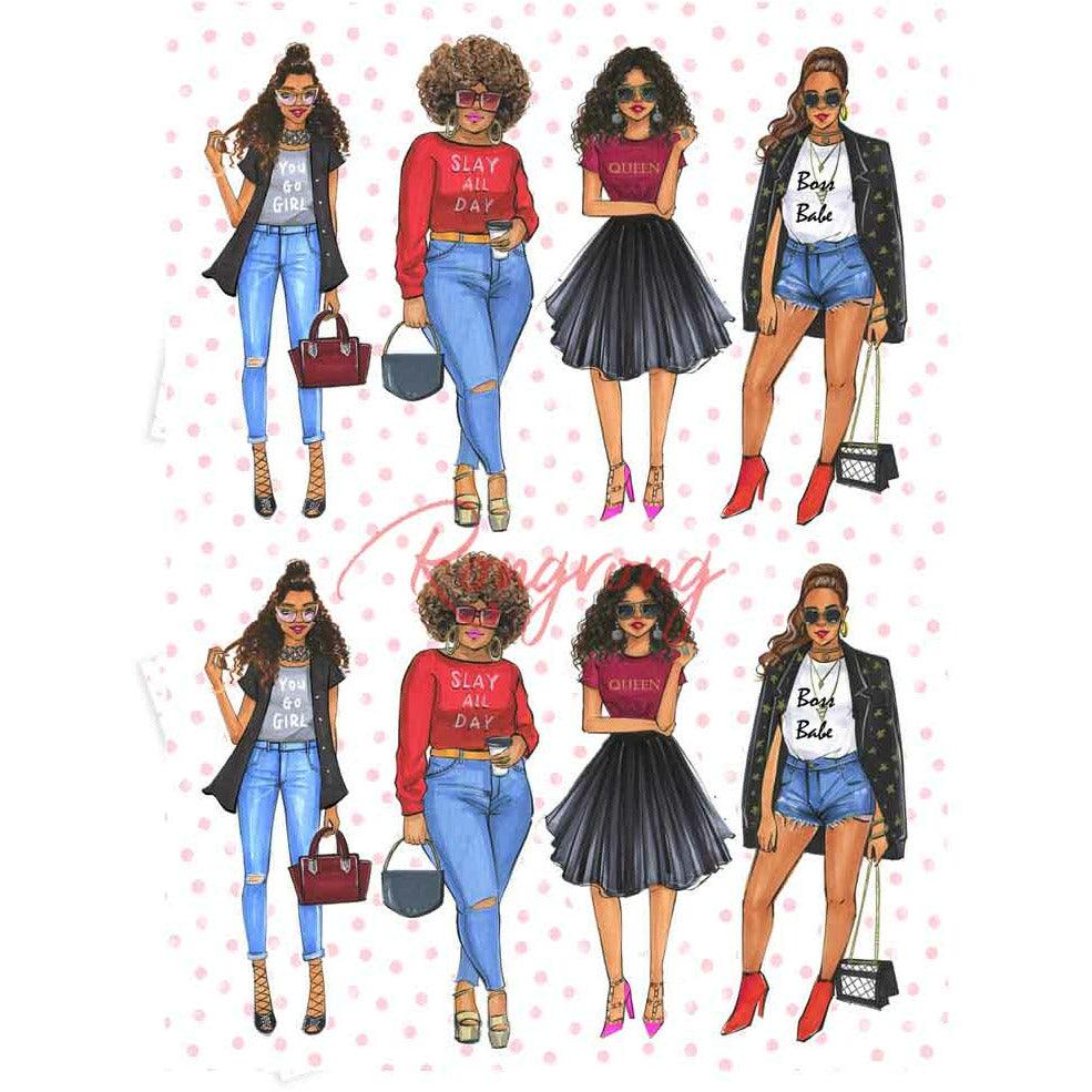 Black Girl Magic Planner Sticker Pack (Set of 6)