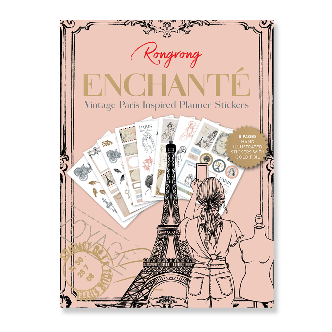 Enchanté Planner Sticker Pack (Gold Foil) - SET OF 6 – Rongrong Wholesale