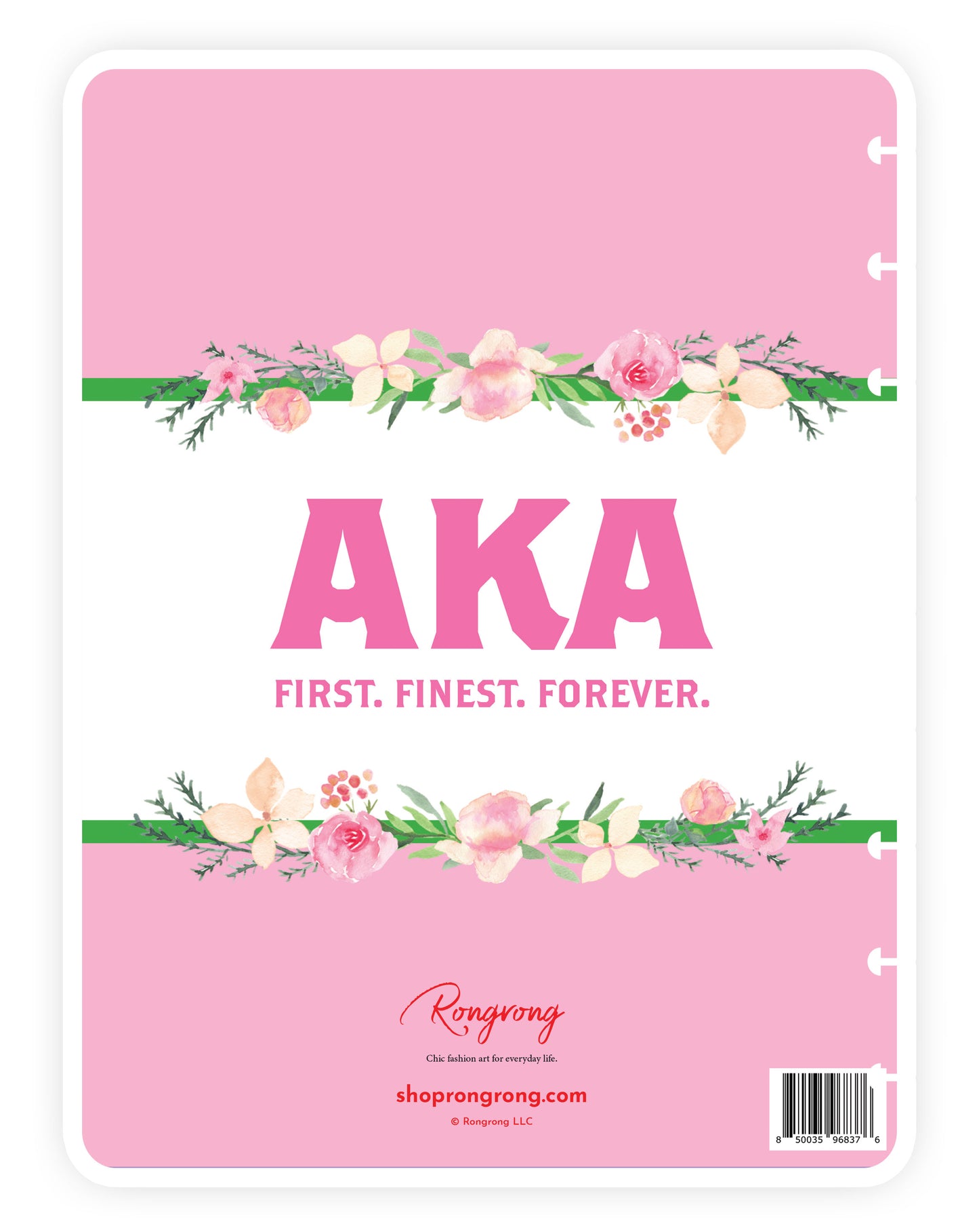 AKA Planner Cover (Set of 6)