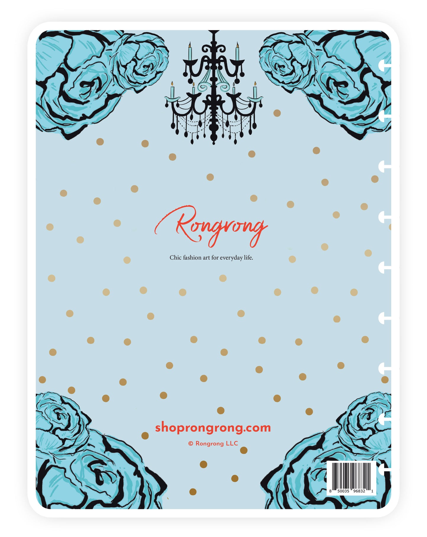 Breakfast at Tiffanys Planner Cover (Set of 6)