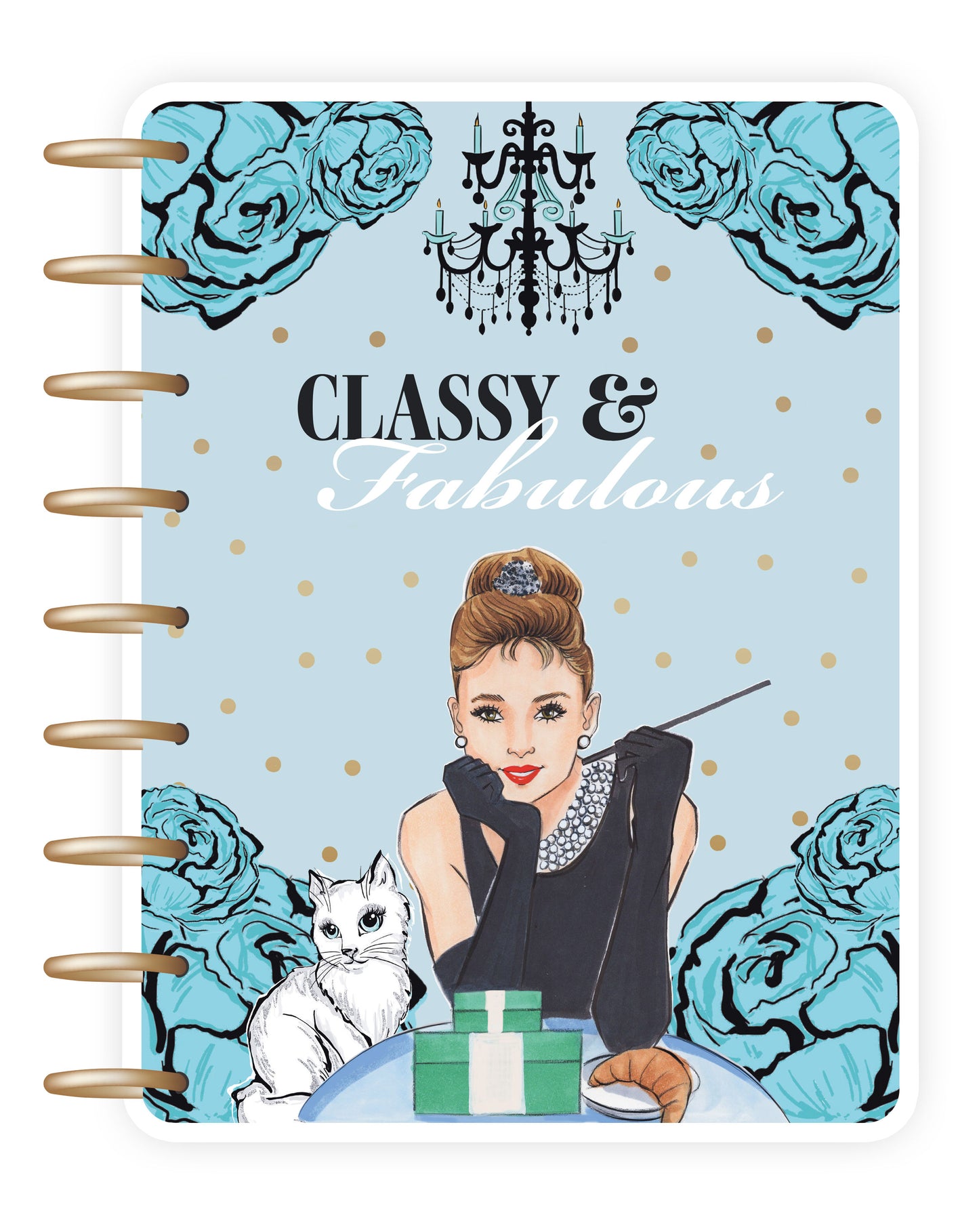 Breakfast at Tiffanys Planner Cover (Set of 6)