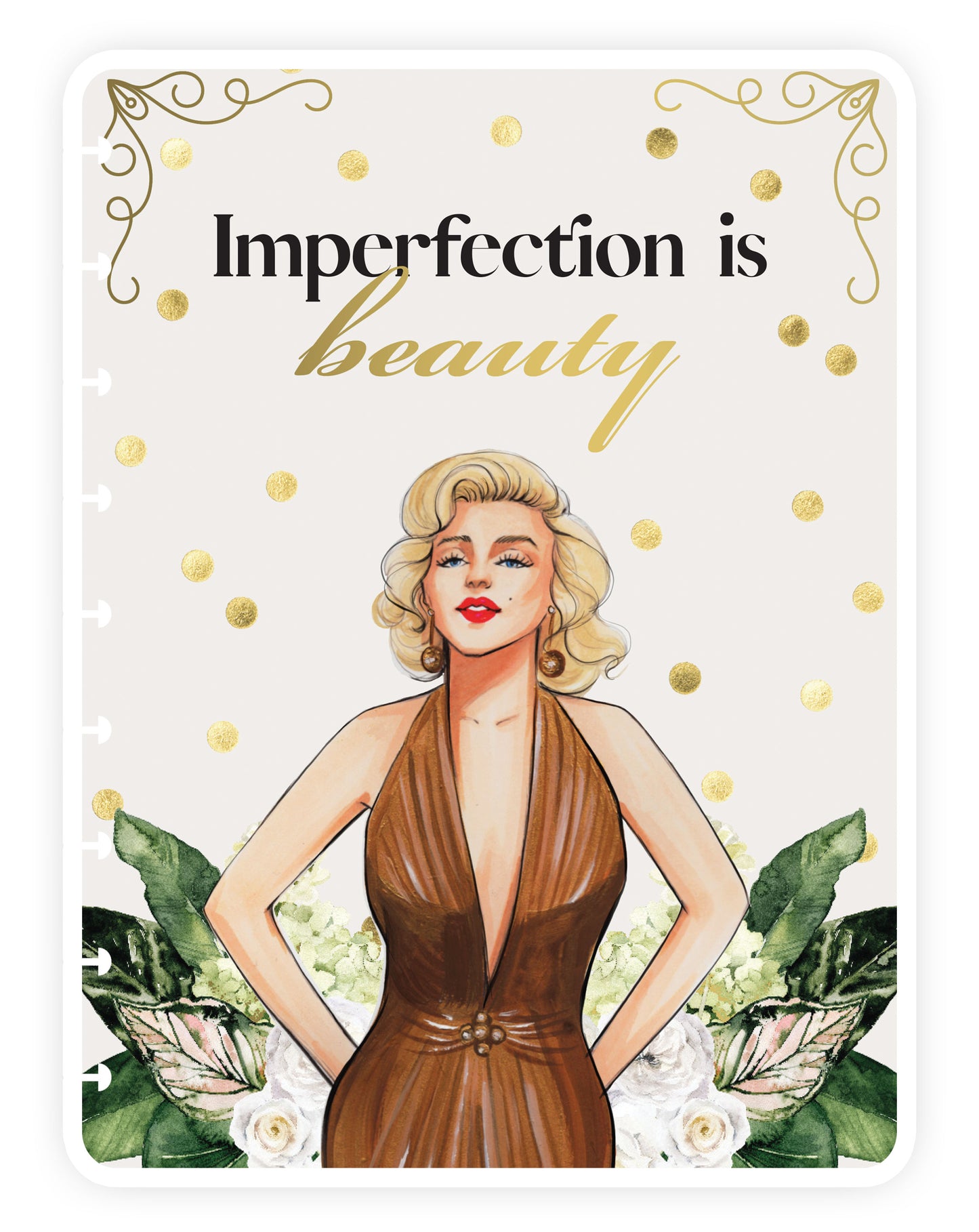Imperfection is Beauty Planner Cover (Set of 6)