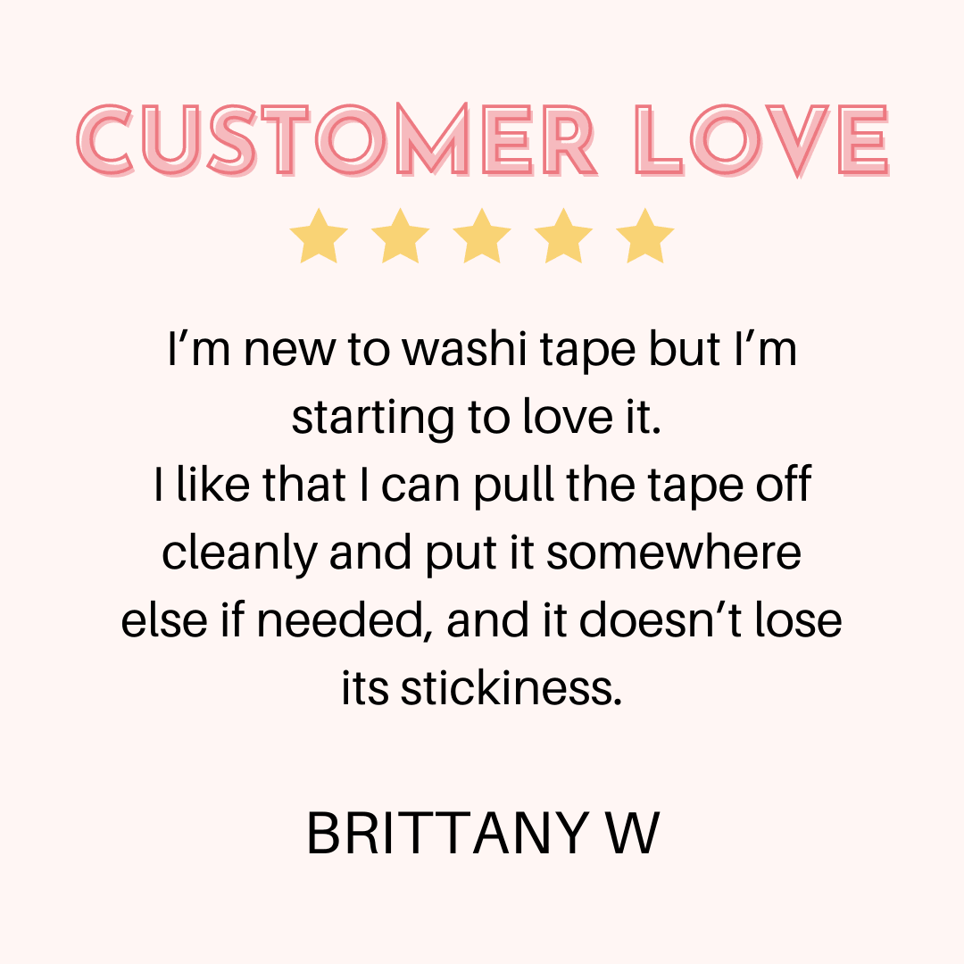 Makeup Lover Washi Tape (Set of 6)