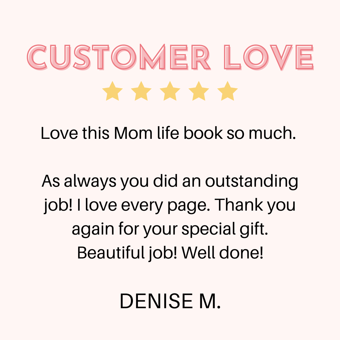 Mom Life Planner Sticker Book (Set of 6)