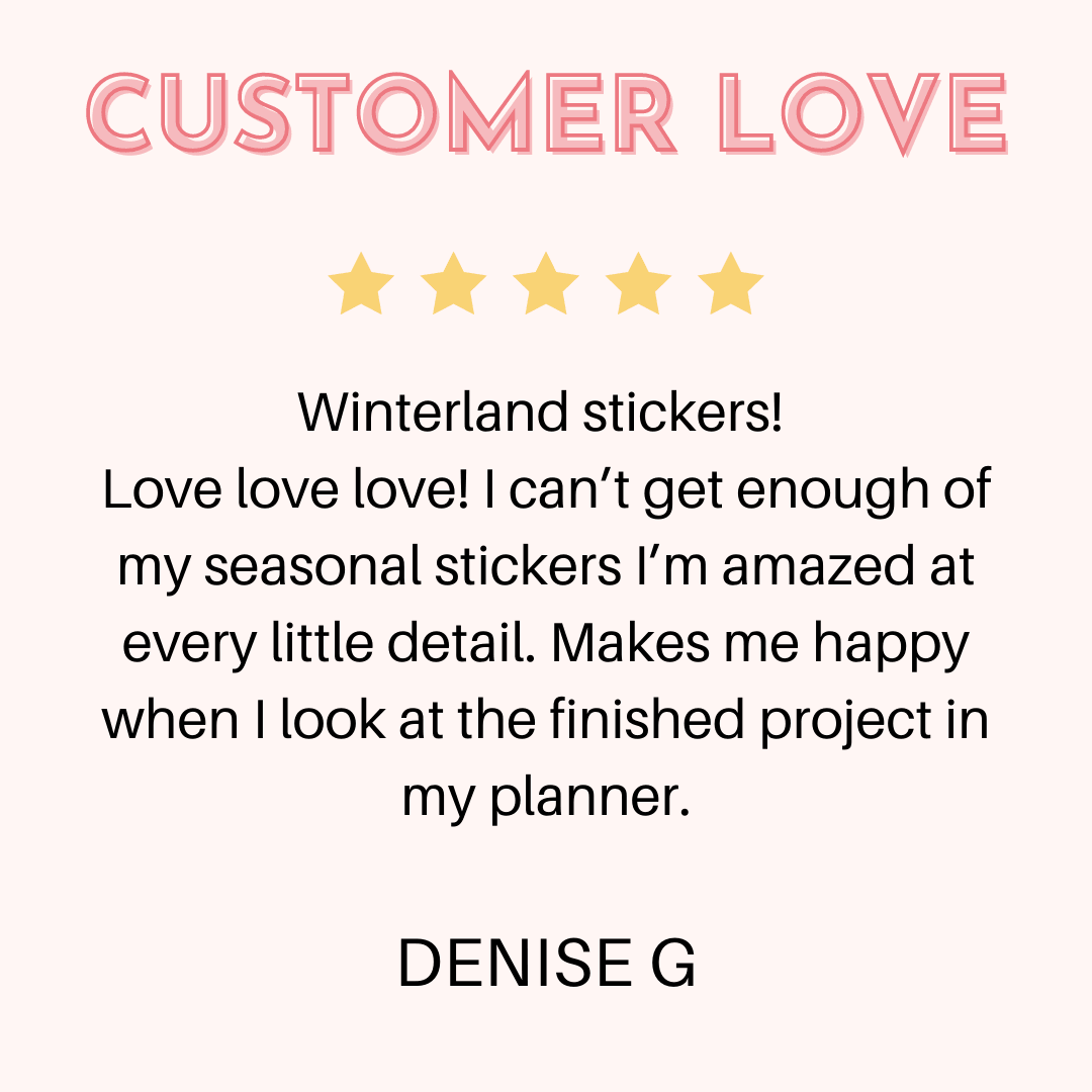 Winterland Sticker Pack (Set of 6)