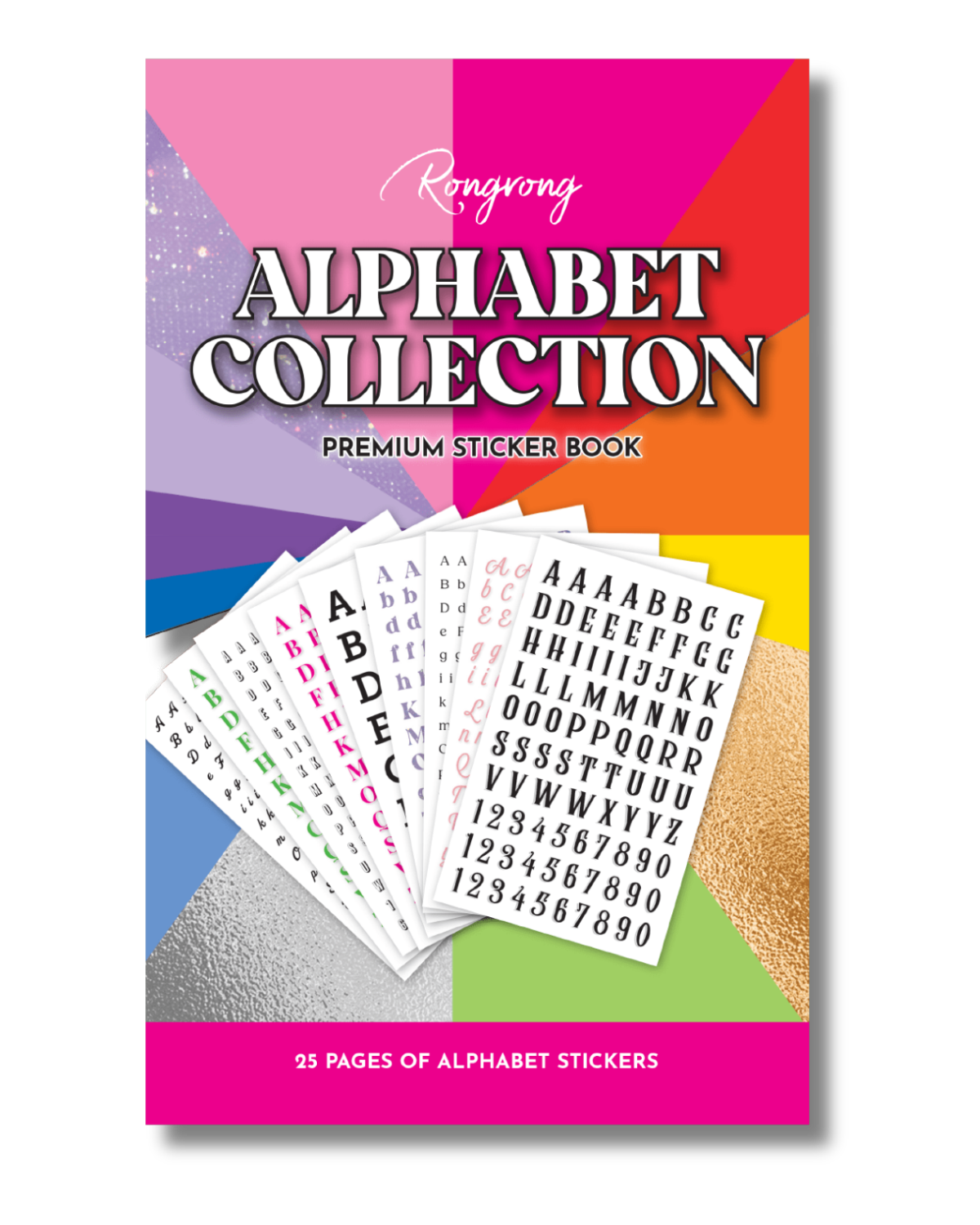 Alphabet Collection Sticker Book [EVERYDAY] (Set of 6)