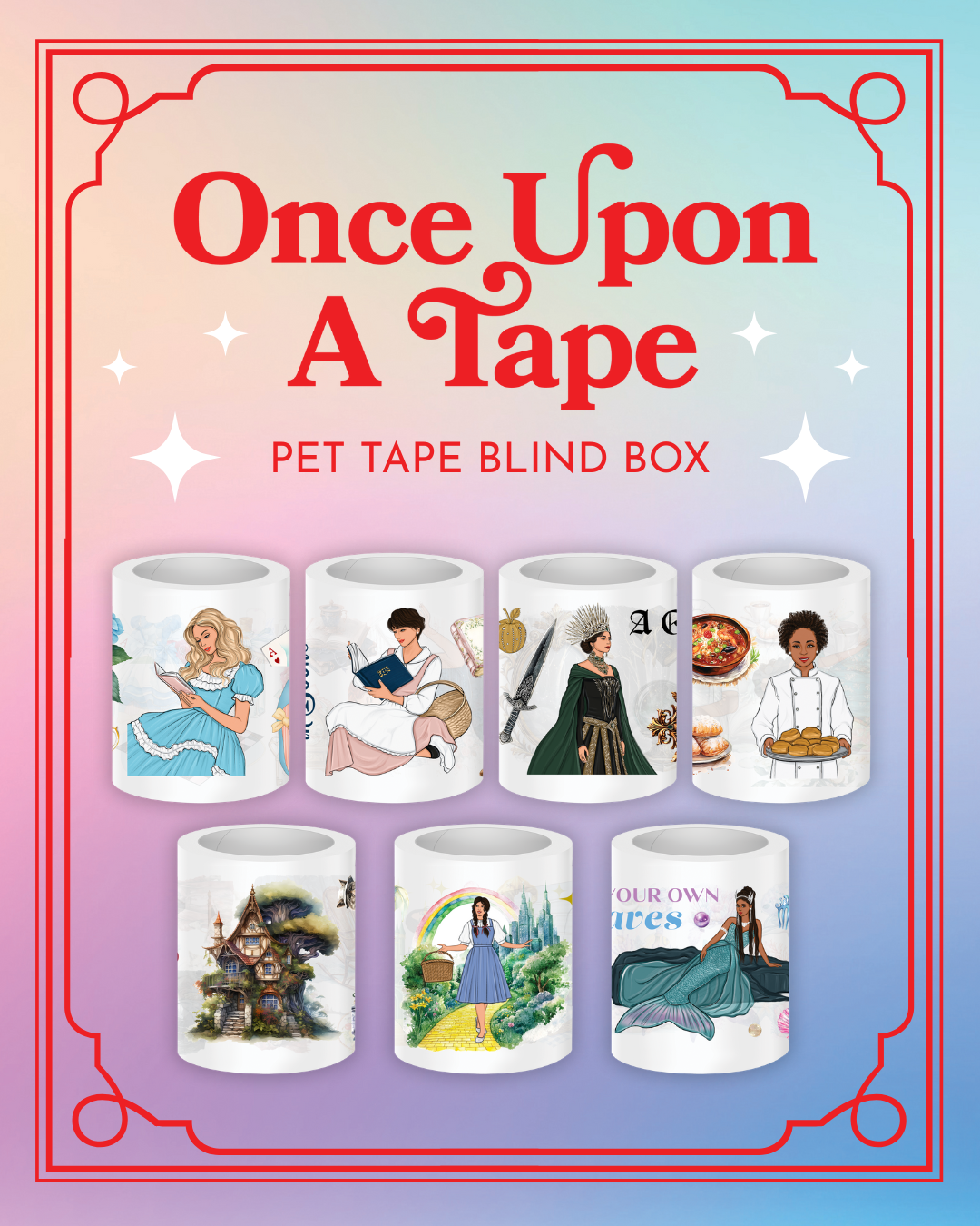 PET Tape Blind Box PET 3.0 (Set of 7)