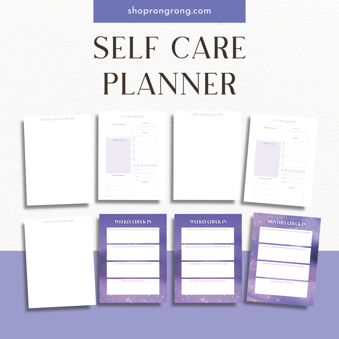 Self Love Planner (Set of 6)