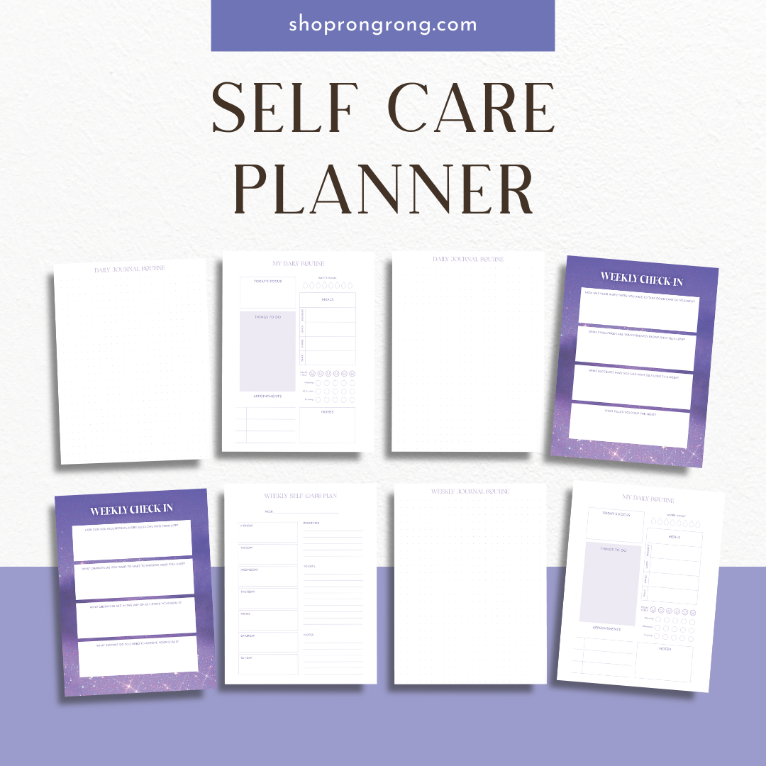 Self Love Planner (Set of 6)