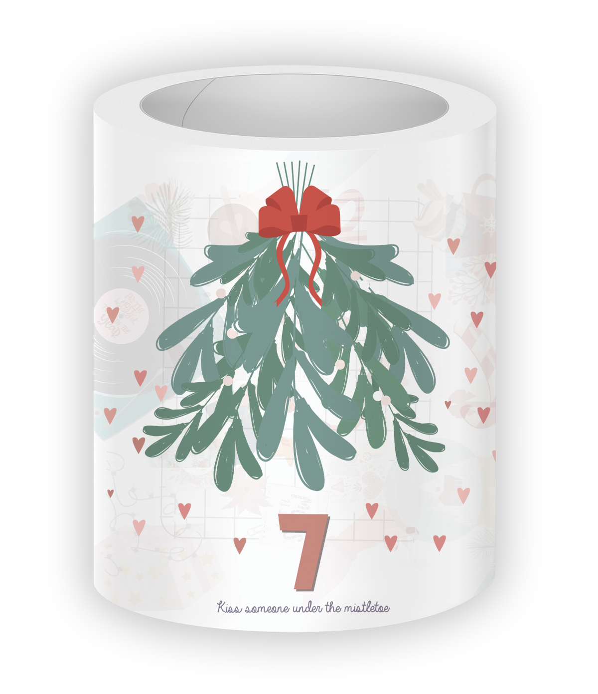 25 Days Until Christmas PET Tape (updated version 2.0) (Set of 6)