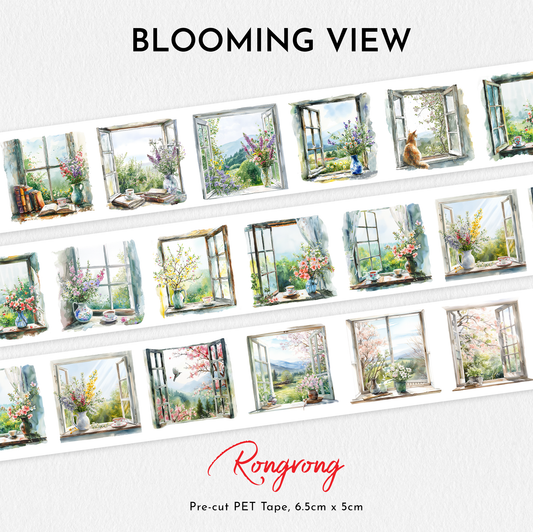 Blooming View PET Tape (Set of 6)