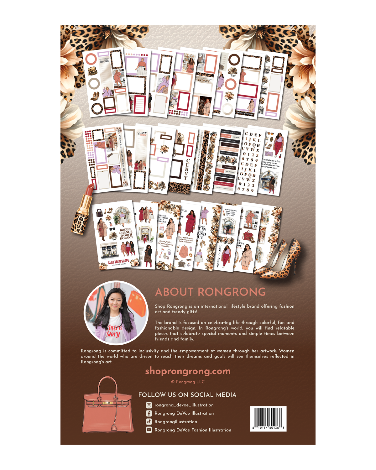 Bold and Beautiful Sticker Book (Set of 6)