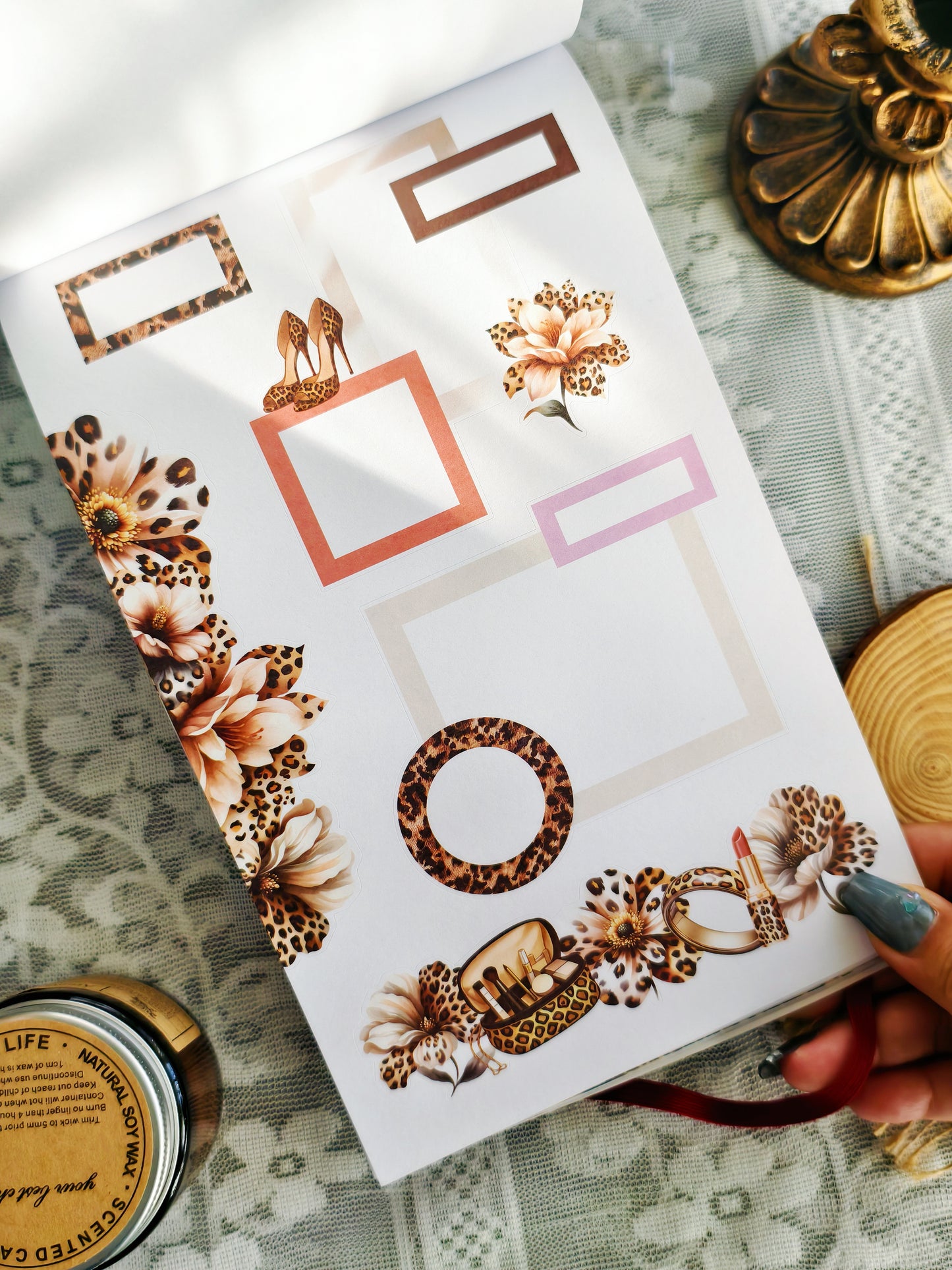 Bold and Beautiful Sticker Book (Set of 6)