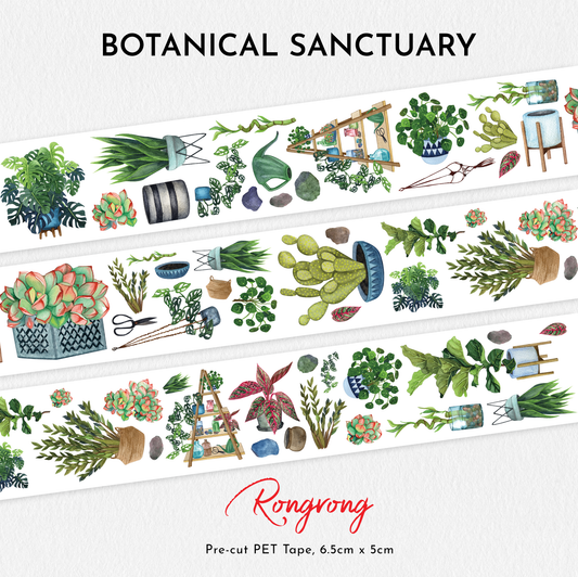 Botanical Sanctuary PET Tape (Set of 6)