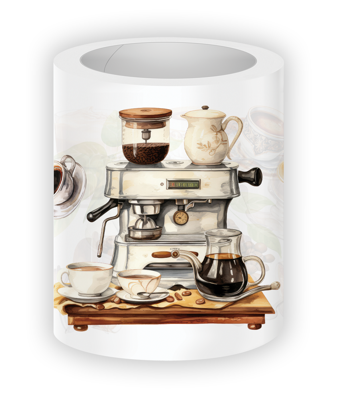 Coffee Charms PET Tape (Set of 6)