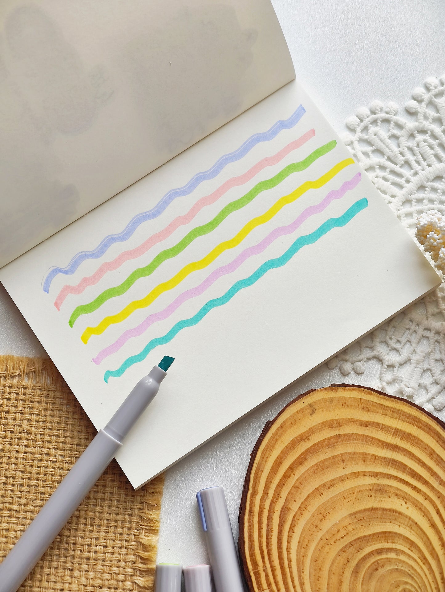 Ocean Plastic x Rongrong Highlighter (Set of 6)