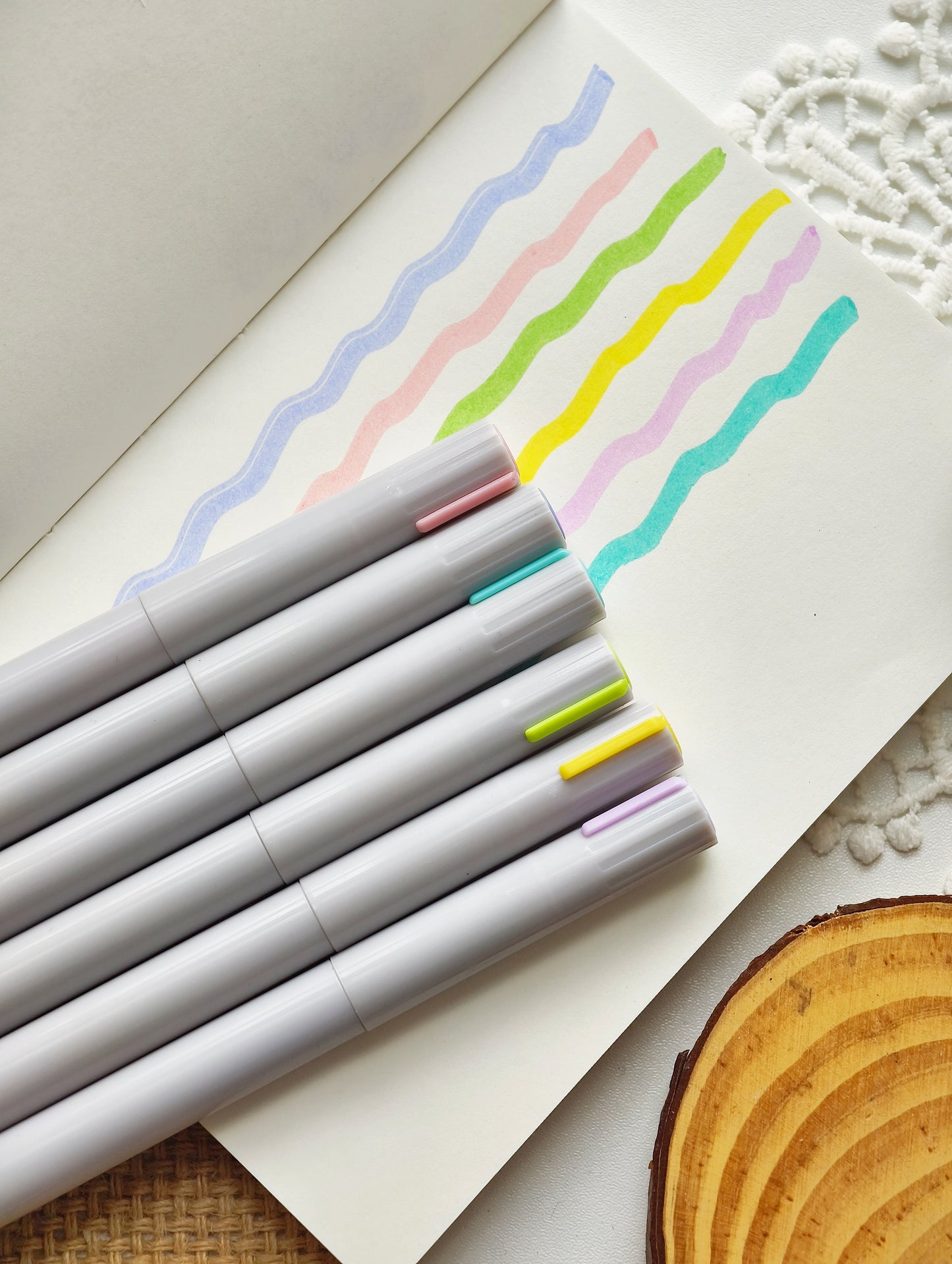 Ocean Plastic x Rongrong Highlighter (Set of 6)