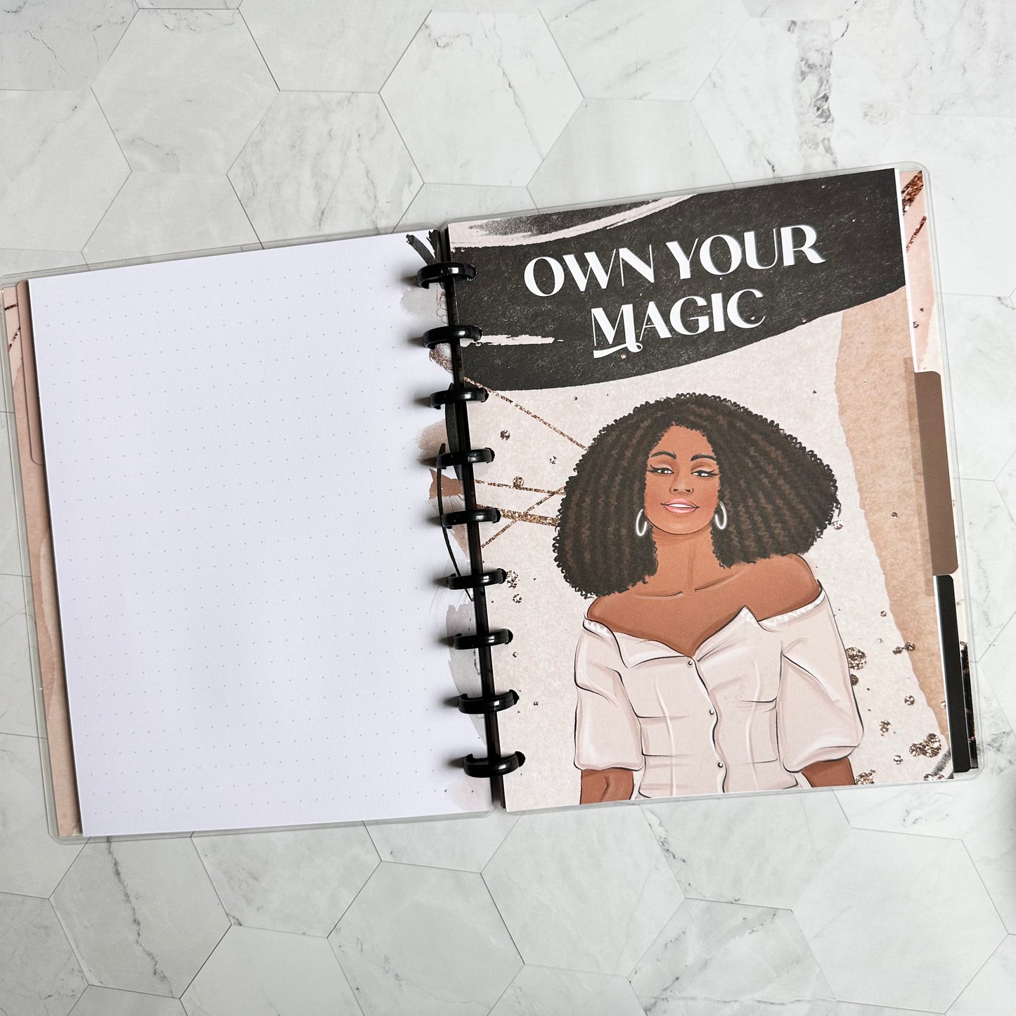 Black Girl Magic Discbound Notebook (Set of 6)