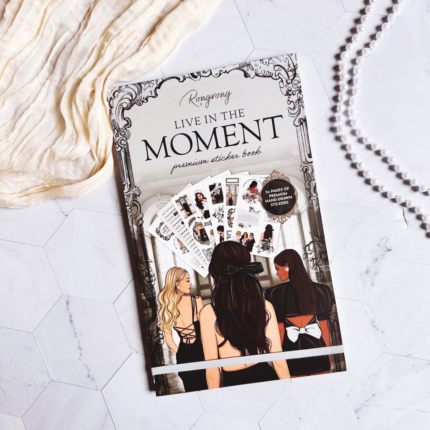 Live In The Moment Sticker Book (Set of 6)