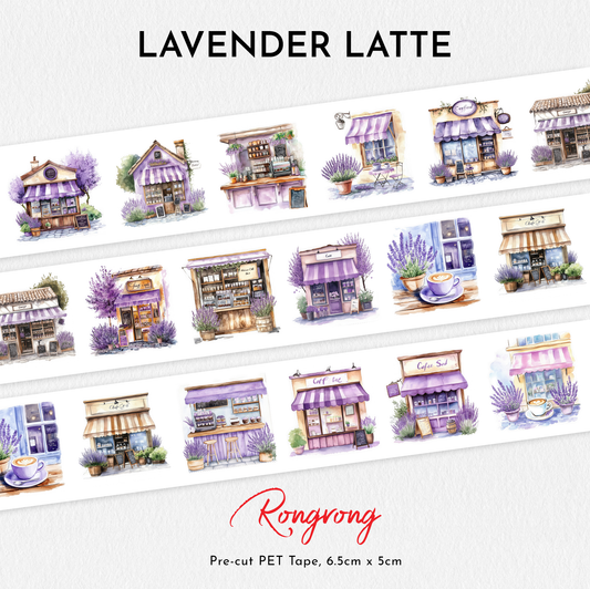 Lavender Latte PET Tape (Set of 6)