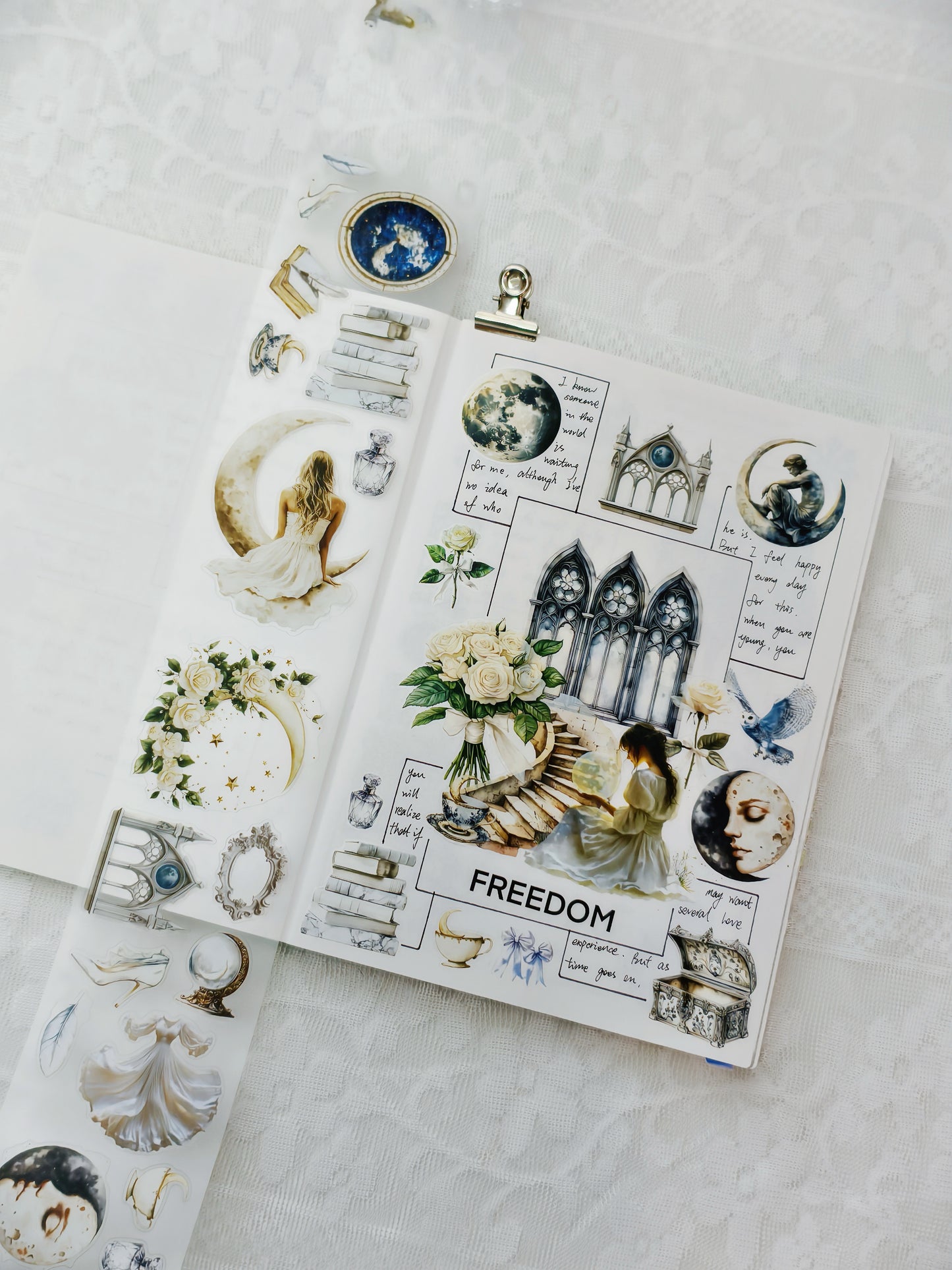 Lunar Whisper Pre-cut PET Tape (Set of 6)