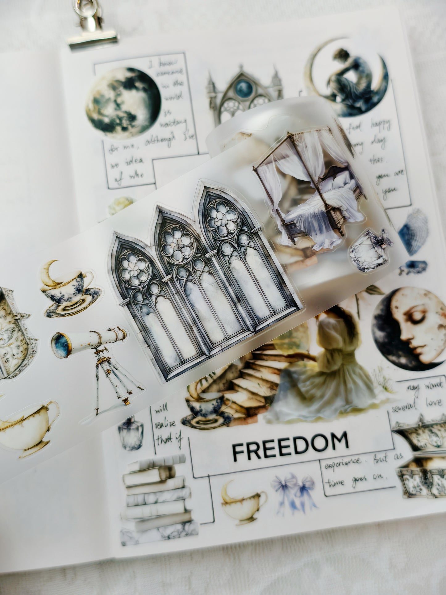 Lunar Whisper Pre-cut PET Tape (Set of 6)