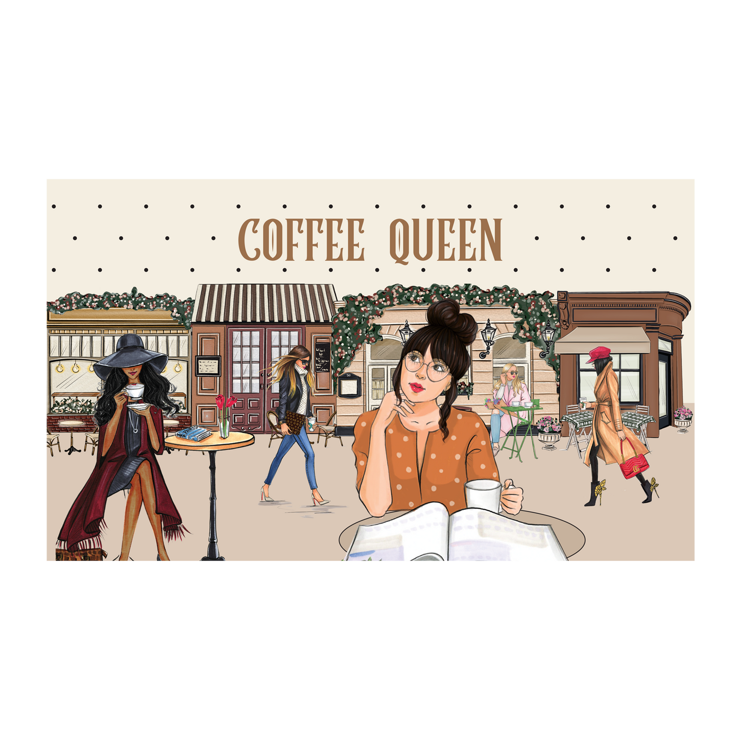 Coffee Queen Coffee Tumbler (Set of 6)