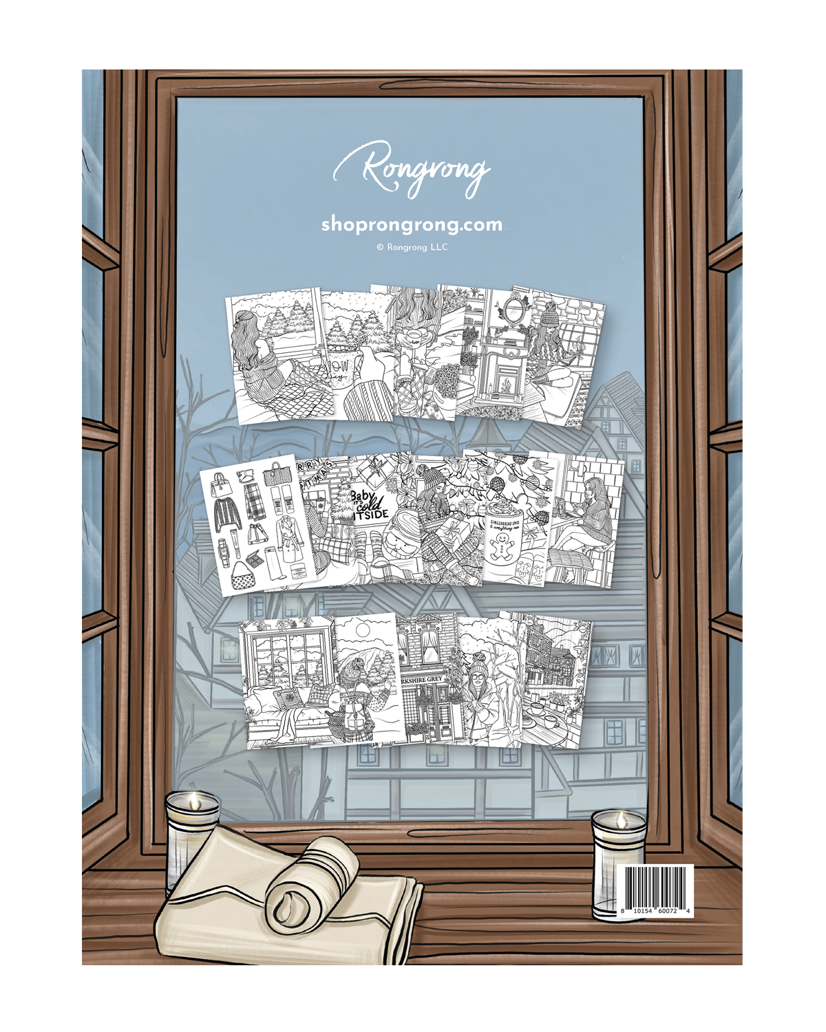 Let's Get Cozy Coloring Book (Set of 6)