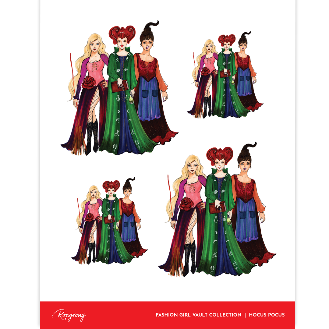 Sanderson Sisters - Hocus Pocus Planner Sticker Sheet [Vault Collection] (Set of 6)