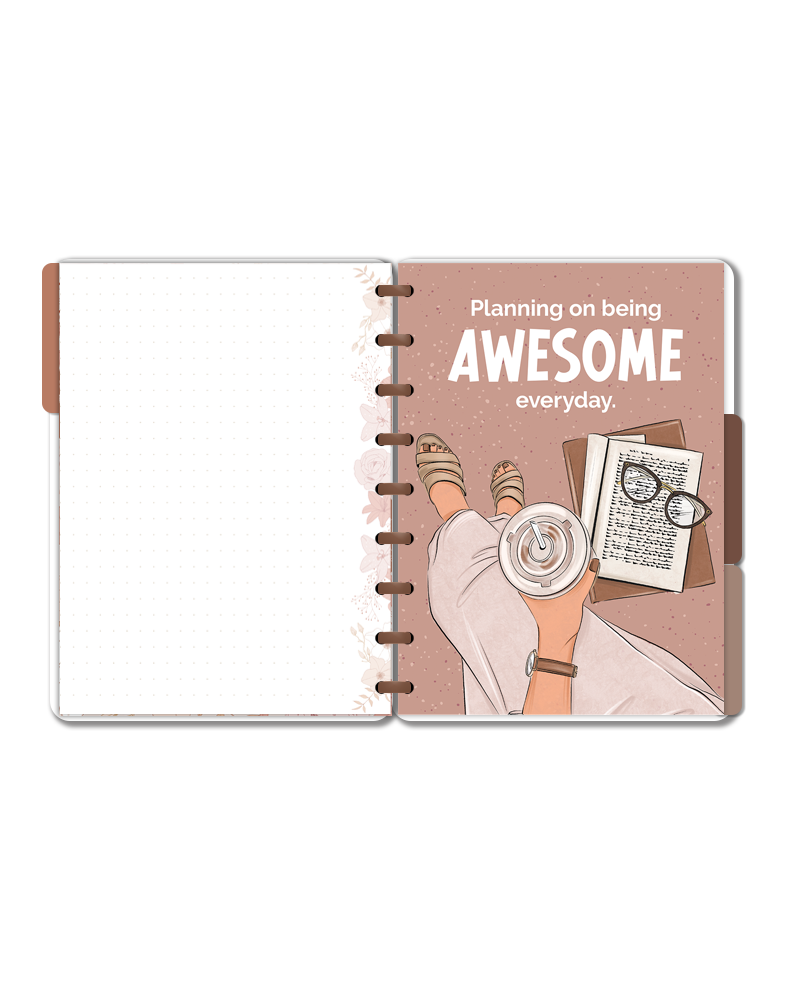Planning On Being Awesome Discbound Notebook (Set of 6)