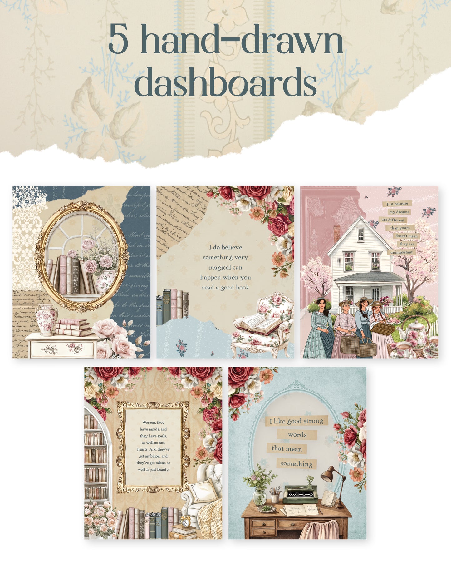 Bookworm Vol. 5 All Booked Up Reading Journal (Set of 6)