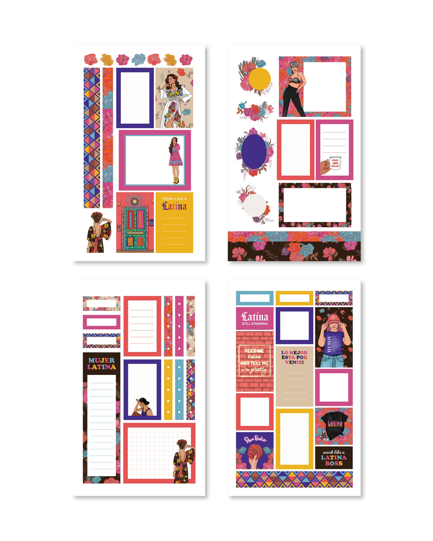 Latina Sticker Book (Set of 6)