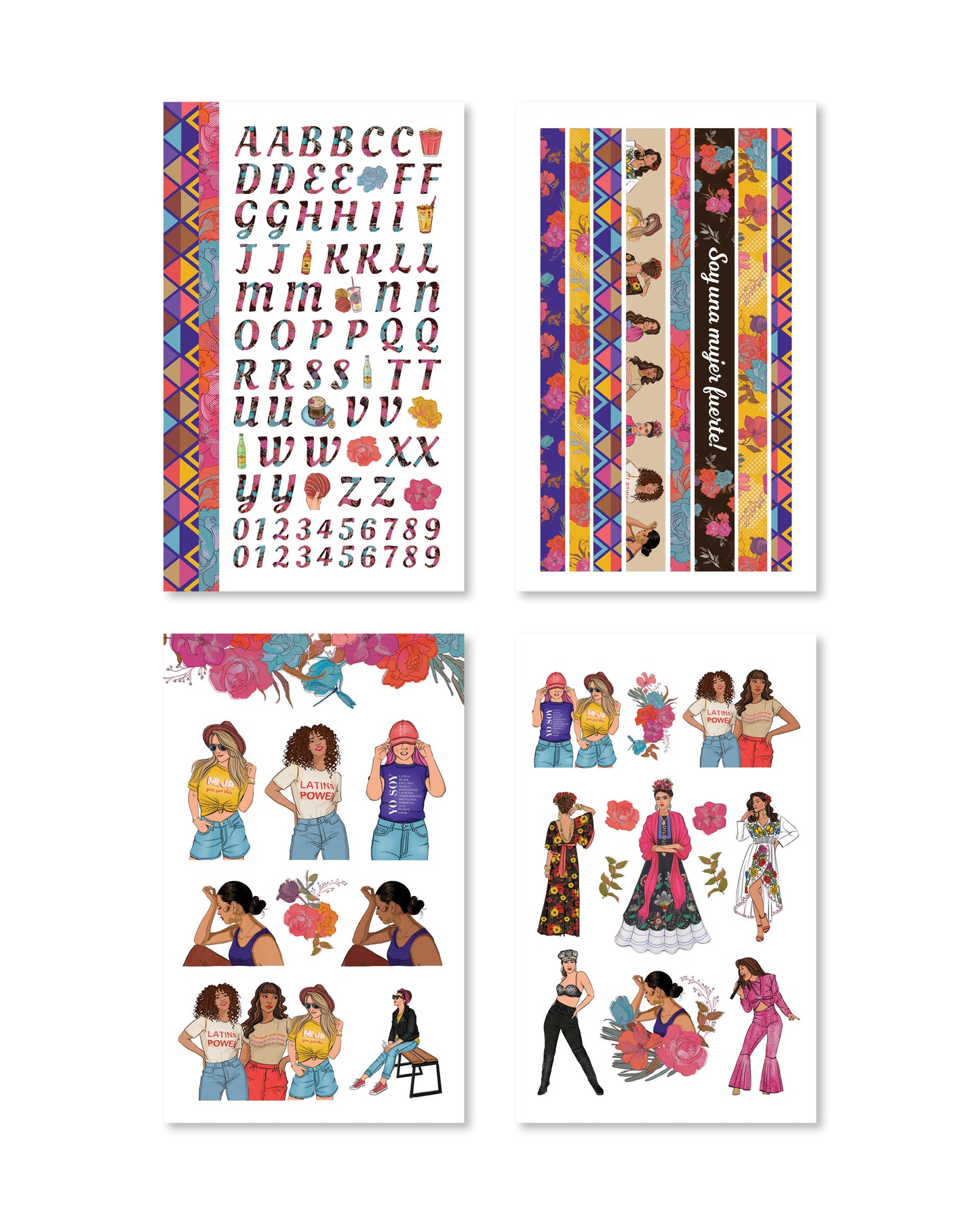 Latina Sticker Book (Set of 6)