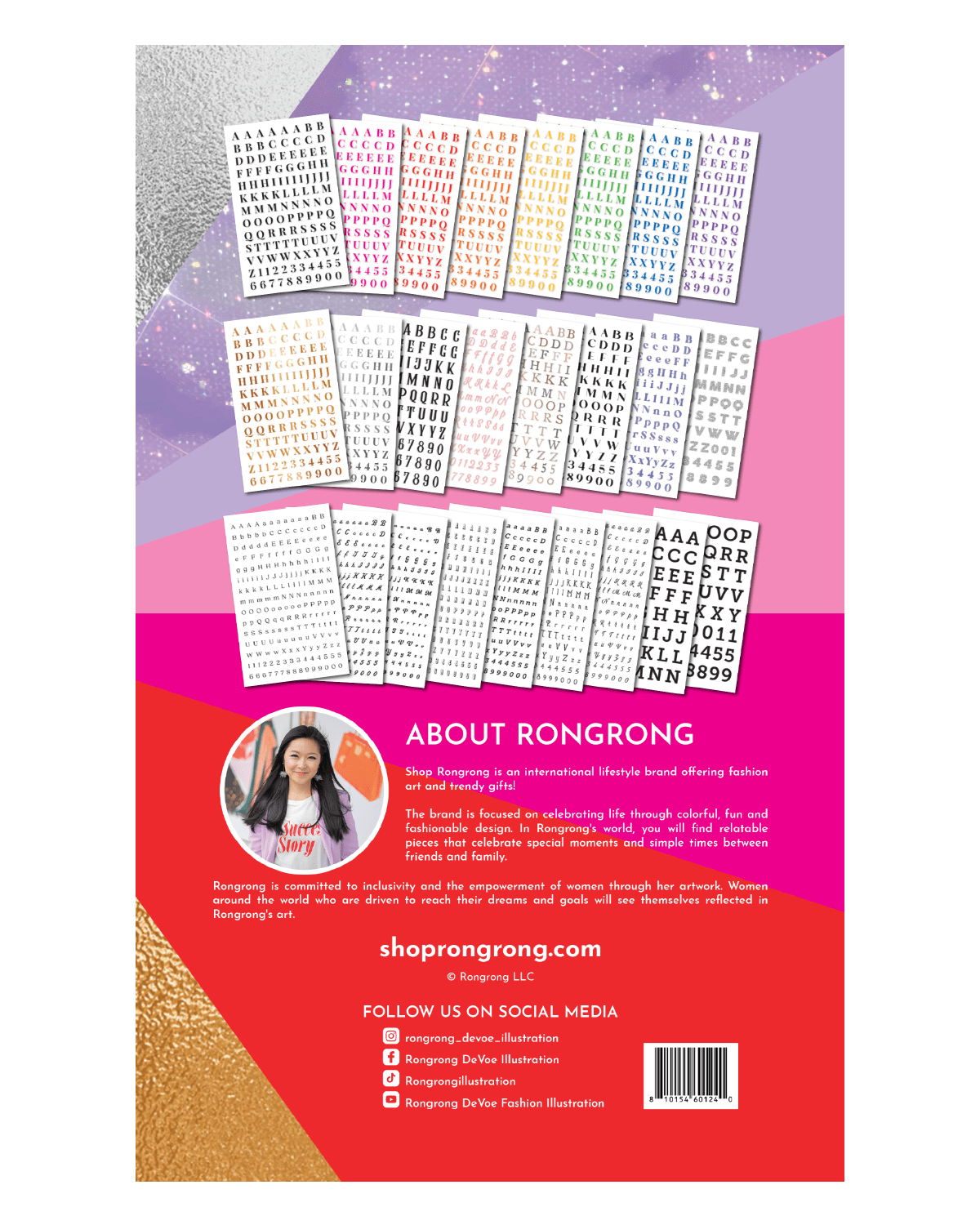 Alphabet Collection Sticker Book [EVERYDAY] (Set of 6)