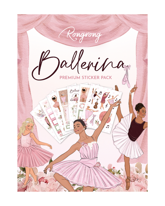 Ballerina Sticker Pack (Set of 6)